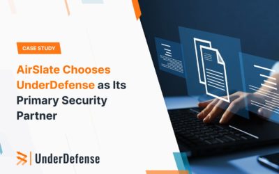 AirSlate chooses UnderDefense as its Primary Security Partner