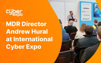 MDR Director Andrew Hural Takes The Stage at International Cyber Expo in London