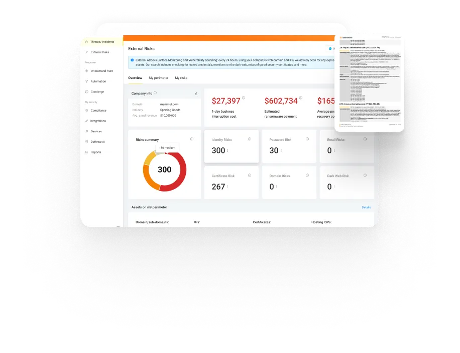 External Vulnerability Scan UnderDefense External Vulnerability Scan UnderDefense