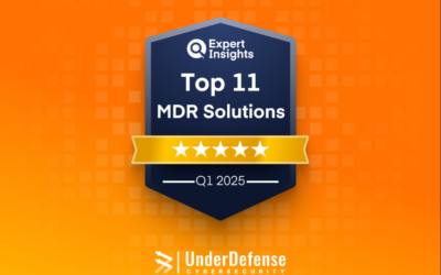 UnderDefense Recognized in Expert Insights’ Best-Of Cybersecurity Awards for Q1 2025