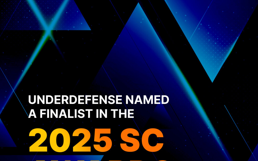 UnderDefense Named a Finalist in 2025 SC Awards: Best MDR Service for Excellence in Cybersecurity