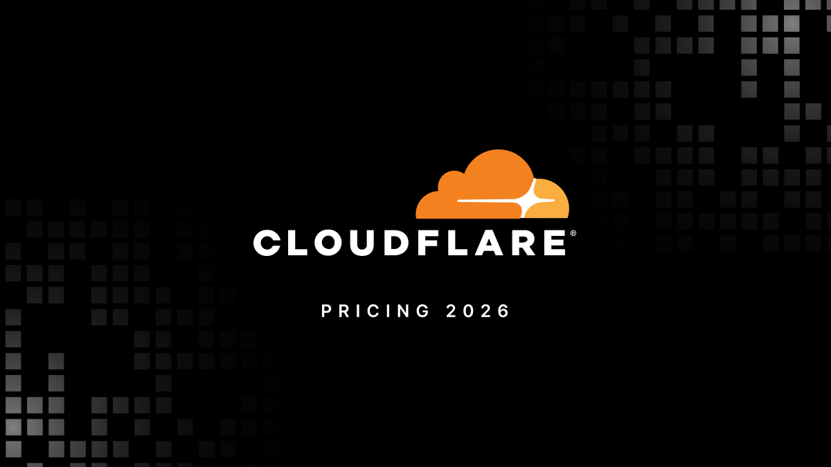 CLOUDFLARE'® Cloudflare pricing