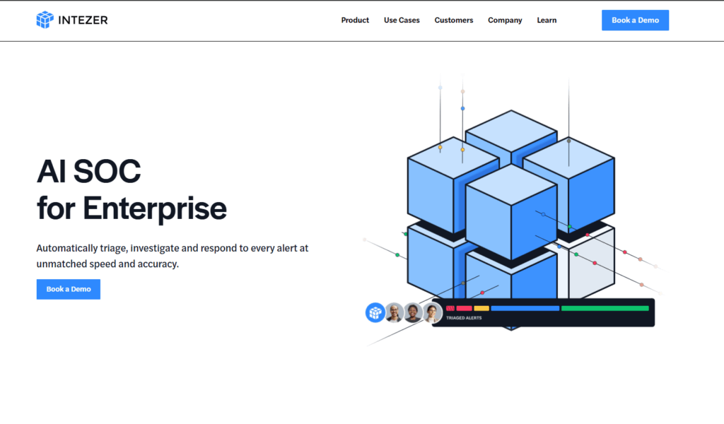 Intezer AI SOC for enterprise with automated alert triage and forensic-grade investigation capabilities