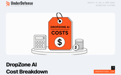 DropZone AI Pricing 2026: What Agentic AI SOC Costs